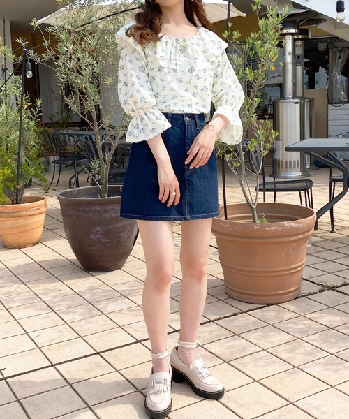apres jour(アプレジュール)の「アソートフリルブラウス【ZOZOTOWN限定アイテム】(シャツ/ブラウス・レディース・オフホワイト/モカ/ホワイト系その他/ライトベージュ・X-LARGE/フリー)」の14枚目の写真