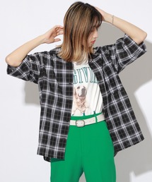 PBLIM | 【PAGEBOYLIM】オンブレチェックシャツ(シャツ/ブラウス)