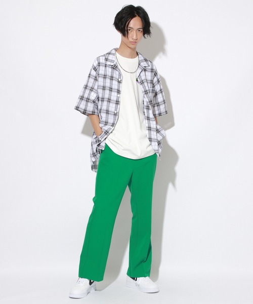 PBLIM（ページボーイリム）の「【PAGEBOYLIM】オンブレチェックシャツ（シャツ/ブラウス・レディース・ホワイト系その他/ブラック系その他・MEDIUM/LARGE）」の7枚目の写真