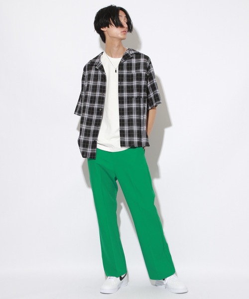 PBLIM（ページボーイリム）の「【PAGEBOYLIM】オンブレチェックシャツ（シャツ/ブラウス・レディース・ホワイト系その他/ブラック系その他・MEDIUM/LARGE）」の16枚目の写真