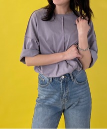 ビッグシルエットステッチカットソー