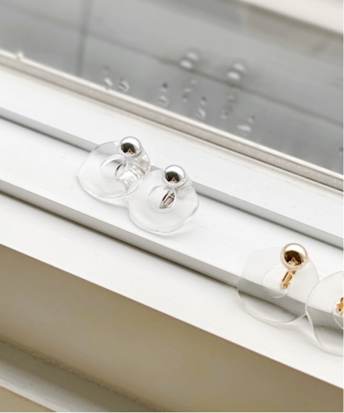 Heather（ヘザー）の「クリアサークルイヤー 216266（イヤリング・レディース・シルバー/ゴールド/ゴールド系その他/シルバー系その他・ONE SIZE）」の9枚目の写真