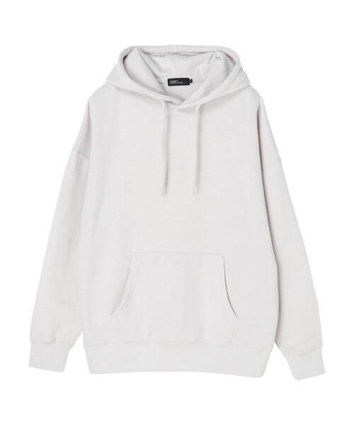 CRAFT STANDARD BOUTIQUE(クラフトスタンダードブティック)の「裏起毛ジェンダーレスパーカー *(パーカー・レディース・ライトグレー/パープル/オレンジ/ライトベージュ/ピンク・M/L/LL)」の7枚目の写真