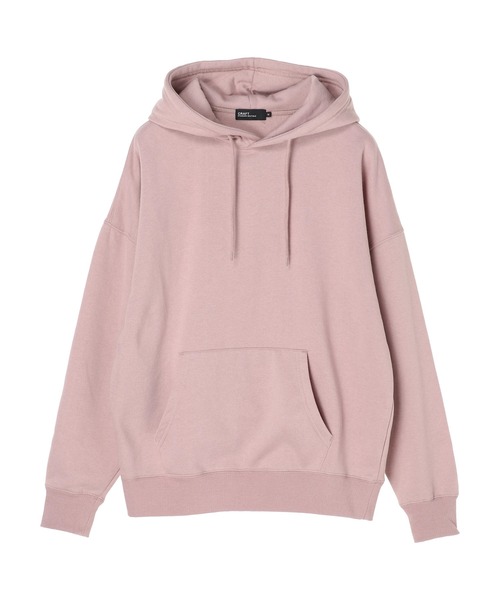 CRAFT STANDARD BOUTIQUE(クラフトスタンダードブティック)の「裏起毛ジェンダーレスパーカー *(パーカー・レディース・ライトグレー/パープル/オレンジ/ライトベージュ/ピンク・M/L/LL)」の5枚目の写真