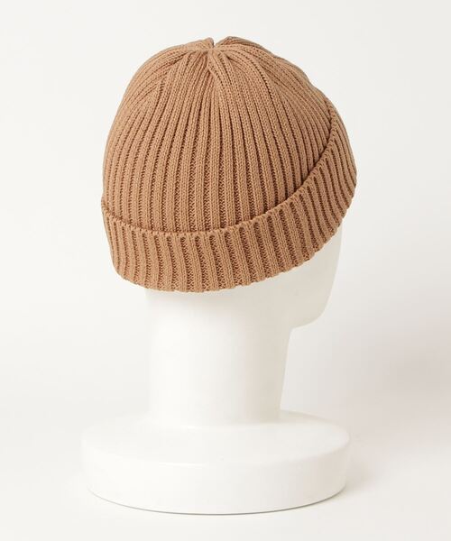 AVIREX（アヴィレックス）の「コットン ワッチ キャップ / COTTON WATCH CAP / アヴィレックス / AVIREX（ニットキャップ/ビーニー・レディース・オフホワイト/ブラウン/オリーブ/ブラック・FREE）」の5枚目の写真