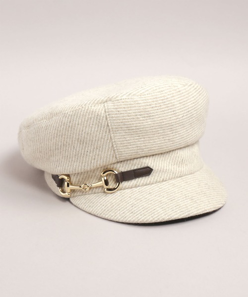 CA4LA（カシラ）の「ANNE 3（キャスケット・レディース・ブラック/ベージュ/ネイビー/ライトベージュ/ブラック系その他/その他/ブルー系その他3・ONESIZE）」の4枚目の写真