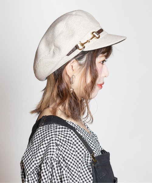 CA4LA キャスケット ANNE 3 （SHK00830　BLACK） CA4LA キャスケット ANNE 3 （SHK00830 BLACK） レディース