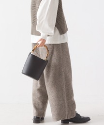 OMNES | ウール混 断ち切りストレートパンツ(その他パンツ)