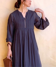 RIVE DROITE | 【beej(ビージ)】ピンタックドレス(ワンピース)