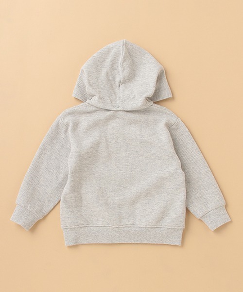 kladskap（クレードスコープ）の「車ワンポイントジップパーカ（パーカー・キッズ・トップグレー/マスタード・120cm/90cm/130cm/110cm/100cm）」の4枚目の写真