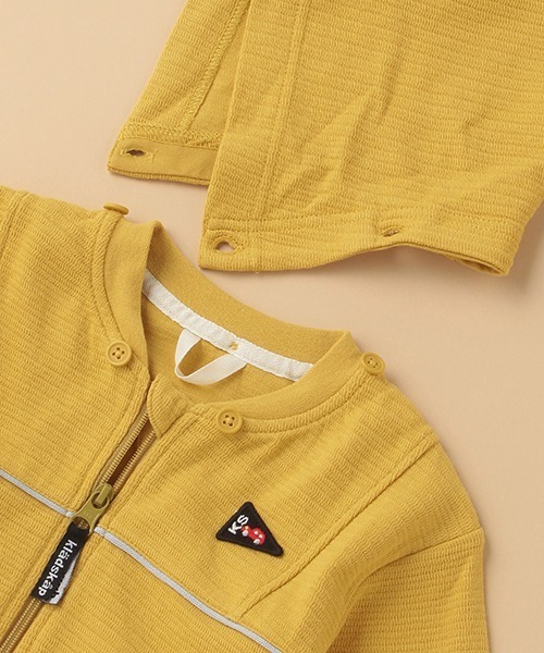 kladskap（クレードスコープ）の「車ワンポイントジップパーカ（パーカー・キッズ・トップグレー/マスタード・120cm/90cm/130cm/110cm/100cm）」の8枚目の写真