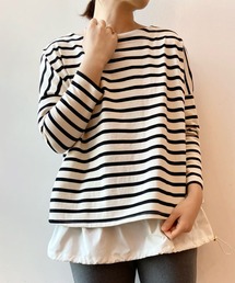 BEARDSLEY | インナーセットボートネックカットソー(Tシャツ/カットソー)