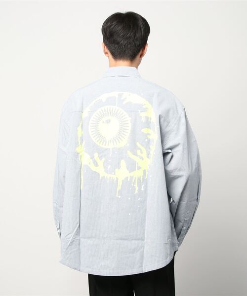 MISHKA（ミシカ）の「【MISHKA】キープウォッチプリント ビッグシャツ（シャツ/ブラウス・メンズ・マルチ・L/M）」の12枚目の写真