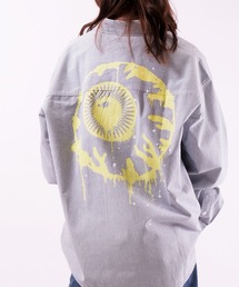 【MISHKA】キープウォッチプリント ビッグシャツ