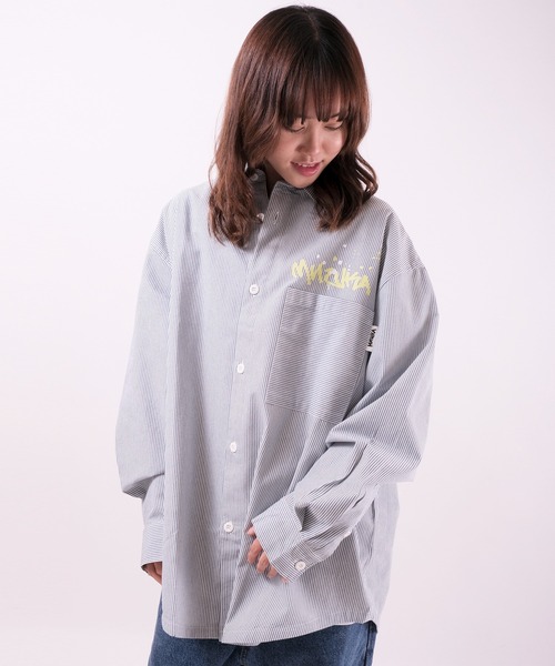MISHKA（ミシカ）の「【MISHKA】キープウォッチプリント ビッグシャツ（シャツ/ブラウス・メンズ・マルチ・L/M）」の15枚目の写真