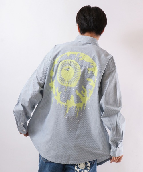 MISHKA（ミシカ）の「【MISHKA】キープウォッチプリント ビッグシャツ（シャツ/ブラウス・メンズ・マルチ・L/M）」の9枚目の写真