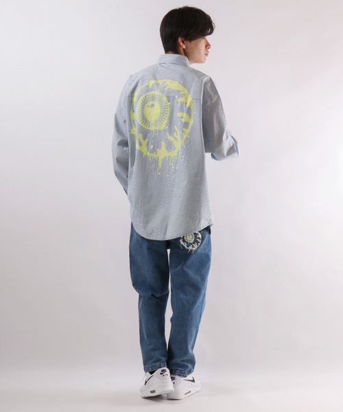 MISHKA（ミシカ）の「【MISHKA】キープウォッチプリント ビッグシャツ（シャツ/ブラウス・メンズ・マルチ・L/M）」の13枚目の写真