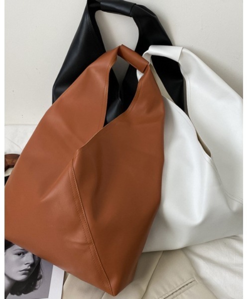 Ritzy（リッツィー）の「トライアングルマルシェトートバッグ（トートバッグ・レディース・ホワイト/ブラック/ブラウン・FREE）」の10枚目の写真