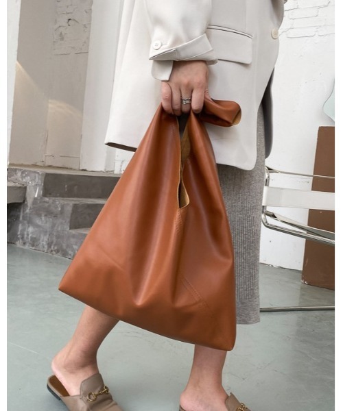 Ritzy（リッツィー）の「トライアングルマルシェトートバッグ（トートバッグ・レディース・ホワイト/ブラック/ブラウン・FREE）」の18枚目の写真