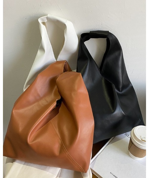 Ritzy（リッツィー）の「トライアングルマルシェトートバッグ（トートバッグ・レディース・ホワイト/ブラック/ブラウン・FREE）」の14枚目の写真