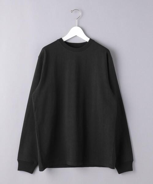 UNITED ARROWS（ユナイテッドアローズ）の「＜UNITED ARROWS＞ ヘビーコットン ロングスリーブ Tシャツ（Tシャツ/カットソー・メンズ・ブラック/ホワイト/ブラウン・L/S/M/XL）」の3枚目の写真