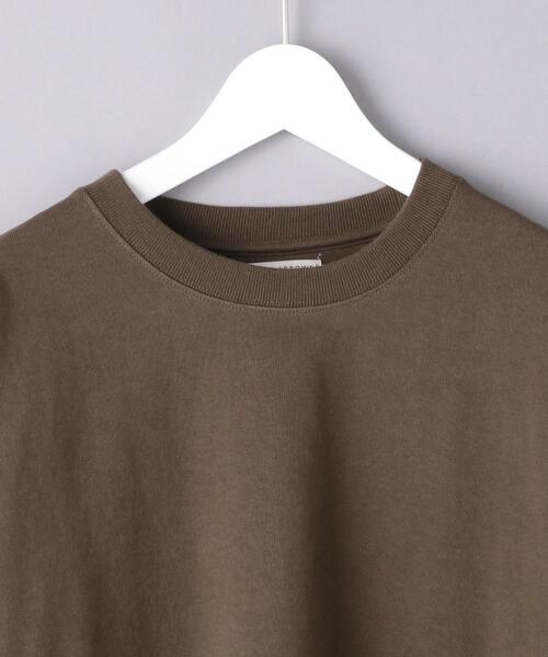 UNITED ARROWS（ユナイテッドアローズ）の「＜UNITED ARROWS＞ ヘビーコットン ロングスリーブ Tシャツ（Tシャツ/カットソー・メンズ・ブラック/ホワイト/ブラウン・L/S/M/XL）」の21枚目の写真