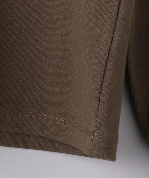 UNITED ARROWS（ユナイテッドアローズ）の「＜UNITED ARROWS＞ ヘビーコットン ロングスリーブ Tシャツ（Tシャツ/カットソー・メンズ・ブラック/ホワイト/ブラウン・L/S/M/XL）」の12枚目の写真