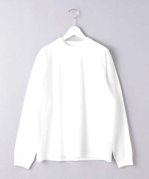 UNITED ARROWS（ユナイテッドアローズ）の「＜UNITED ARROWS＞ ヘビーコットン ロングスリーブ Tシャツ（Tシャツ/カットソー・メンズ・ブラック/ホワイト/ブラウン・L/S/M/XL）」の14枚目の写真