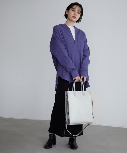 PAGEBOY(ページボーイ)の「クラシックトート(トートバッグ・レディース・シルバー/グリーン/ブラック・FREE)」の7枚目の写真