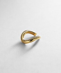 シルバー ラインイヤーカフ カーブ GP