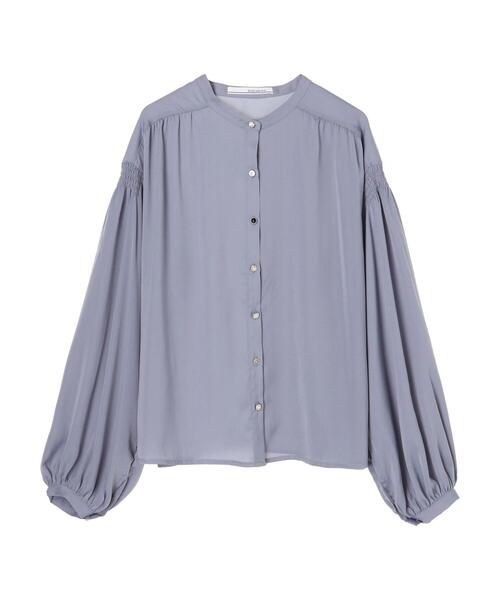 ELENCARE DUE（エレンカーレデュエ）の「・ELENCARE DUE ボリュームスリーブブラウス＊（シャツ/ブラウス・レディース・ベージュ/ブルー/アイボリー/ブラック・FREE）」の19枚目の写真