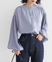 ELENCARE DUE | ・ELENCARE DUE ボリュームスリーブブラウス＊(シャツ/ブラウス)