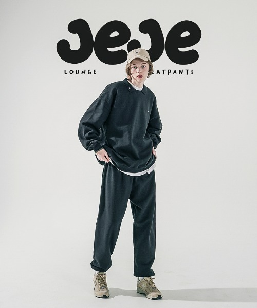 【WV PROJECT】★21AW★[セットアップ] JEJE スウェット+パンツ WV PROJECT】☆21AW☆[セットアップ] JEJE スウェット+パンツ