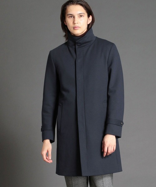 MONSIEUR NICOLE（ムッシュニコル）の「ダウンファブリック スタンドカラーコート（その他アウター・メンズ・ブラック/キャメル/ネイビー・MEDIUM/X-LARGE/SMALL/LARGE）」の3枚目の写真