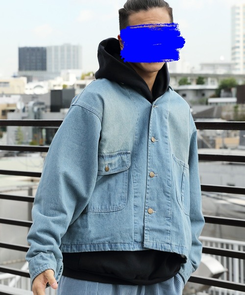 ８(eight)（エイト）の「カバーオール（カバーオール・メンズ・ホワイト/ブラック/ベージュ/ワンウォッシュ/ブルー系その他・MEDIUM/LARGE/X-LARGE）」の4枚目の写真