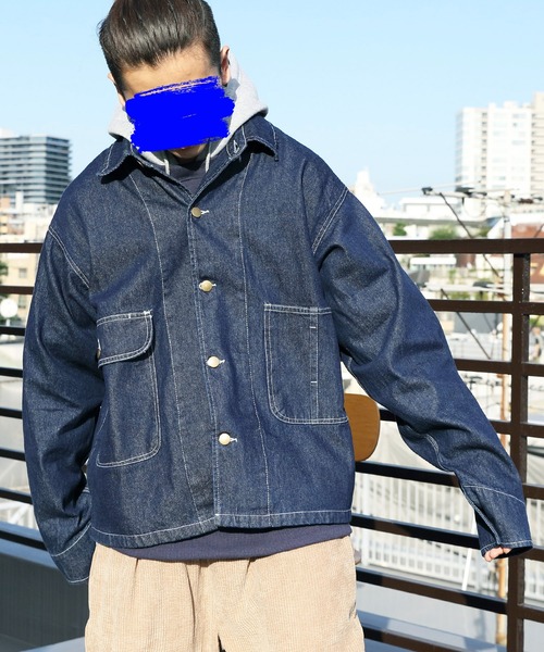 ８(eight)（エイト）の「カバーオール（カバーオール・メンズ・ホワイト/ブラック/ベージュ/ワンウォッシュ/ブルー系その他・MEDIUM/LARGE/X-LARGE）」の5枚目の写真