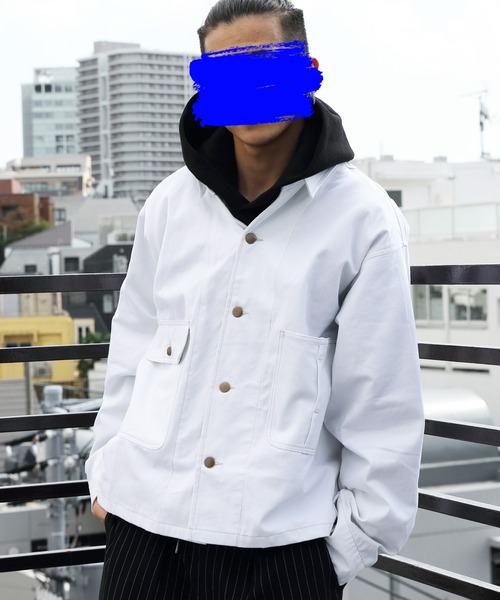 ８(eight)（エイト）の「カバーオール（カバーオール・メンズ・ホワイト/ブラック/ベージュ/ワンウォッシュ/ブルー系その他・MEDIUM/LARGE/X-LARGE）」の9枚目の写真