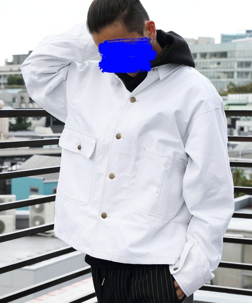 ８(eight)（エイト）の「カバーオール（カバーオール・メンズ・ホワイト/ブラック/ベージュ/ワンウォッシュ/ブルー系その他・MEDIUM/LARGE/X-LARGE）」の10枚目の写真