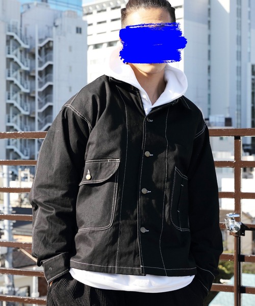 ８(eight)（エイト）の「カバーオール（カバーオール・メンズ・ホワイト/ブラック/ベージュ/ワンウォッシュ/ブルー系その他・MEDIUM/LARGE/X-LARGE）」の22枚目の写真