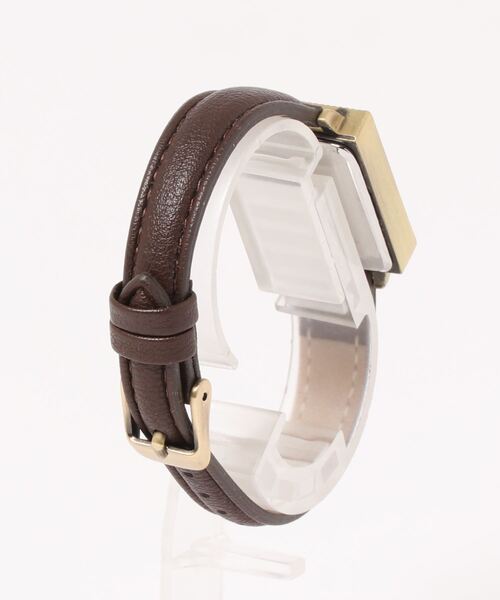 axes femme（アクシーズファム）の「額縁風フラワー柄腕時計（アナログ腕時計・レディース・ゴールド/シルバー・MEDIUM）」の3枚目の写真