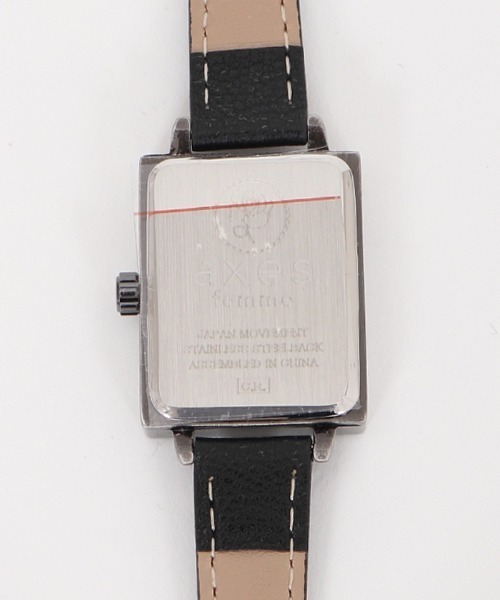 axes femme（アクシーズファム）の「額縁風フラワー柄腕時計（アナログ腕時計・レディース・ゴールド/シルバー・MEDIUM）」の6枚目の写真