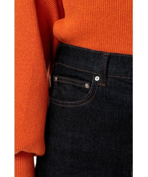 SLY（スライ）の「Lycra HW SLIM PT-A ライクラ ハイウエスト スリム デニムパンツ（デニムパンツ・レディース・ブルー・22inch/25inch/26inch/24inch/23inch）」の8枚目の写真