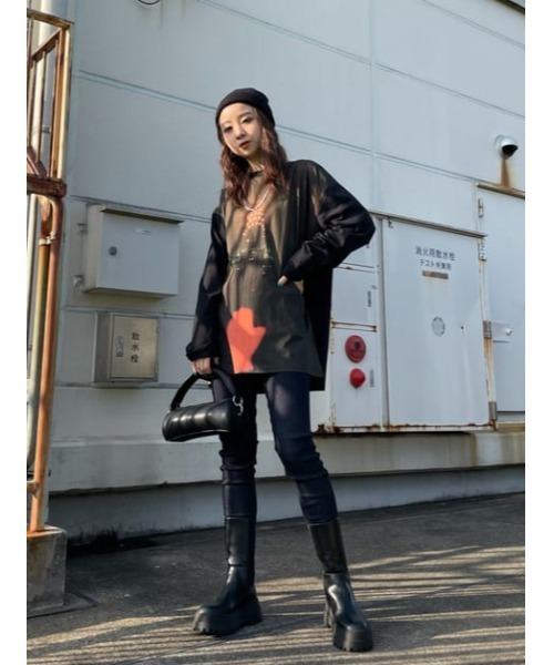 SLY（スライ）の「Lycra HW SLIM PT-A ライクラ ハイウエスト スリム デニムパンツ（デニムパンツ・レディース・ブルー・22inch/25inch/26inch/24inch/23inch）」の17枚目の写真