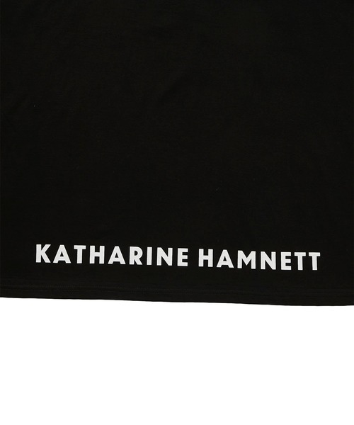 KATHARINE HAMNETT(キャサリンハムネット)の「KATHARINE HAMNETT/キャサリンハムネット SLOGAN BIG TEE(Tシャツ/カットソー・メンズ・ブラック/ホワイト・LARGE/MEDIUM/X-LARGE/SMALL)」の18枚目の写真