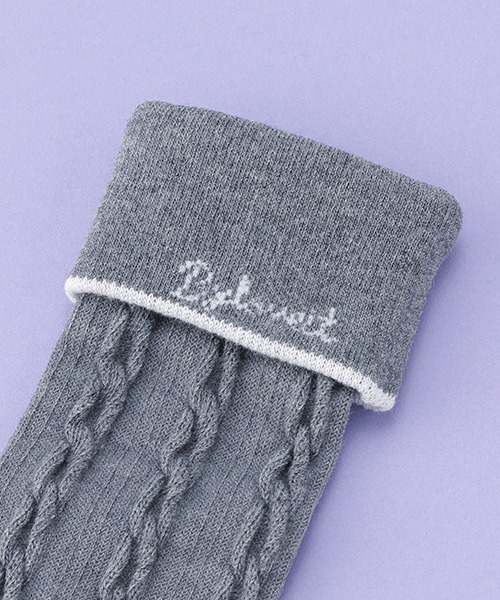 by LOVEiT（バイラビット）の「折り返しハイソックス【日本製】（ソックス/靴下・キッズ・ブラック/ネイビー/グレー・LL/S/M/L）」の7枚目の写真