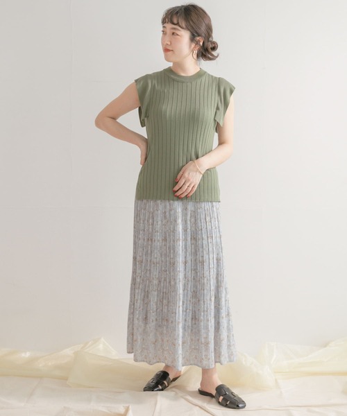 ITEMS URBANRESEARCH（アイテムズ アーバンリサーチ）の「ダマスクガラワッシャースカート（スカート・レディース・アイボリー/ブラック/ブルー・FREE）」の8枚目の写真