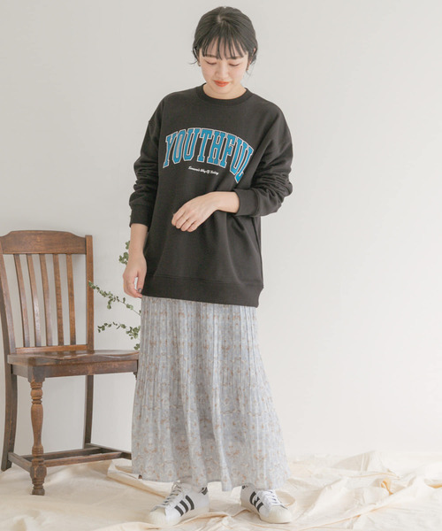 ITEMS URBANRESEARCH（アイテムズ アーバンリサーチ）の「ダマスクガラワッシャースカート（スカート・レディース・アイボリー/ブラック/ブルー・FREE）」の15枚目の写真