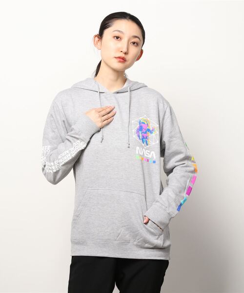 NASA(ナサ)の「【NASA】SWEAT PULLPARKA(パーカー・メンズ・ブラック/グレー・MEDIUM/LARGE/X-LARGE)」の15枚目の写真