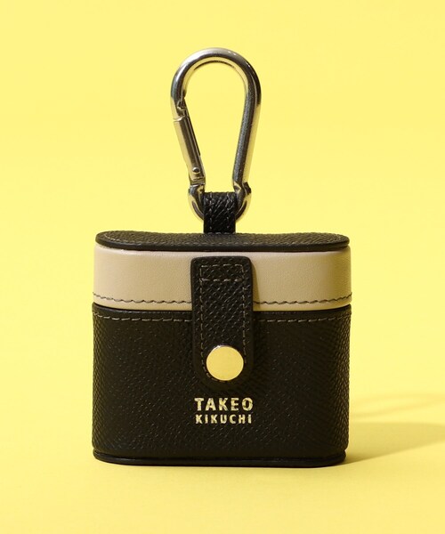 TAKEO KIKUCHI（タケオキクチ）の「◆BOX入り カラビナ付き Bluetoothイヤフォンケース（その他・メンズ・ダークグレー/ブラック/ネイビー/ブラウン系その他・00）」の2枚目の写真