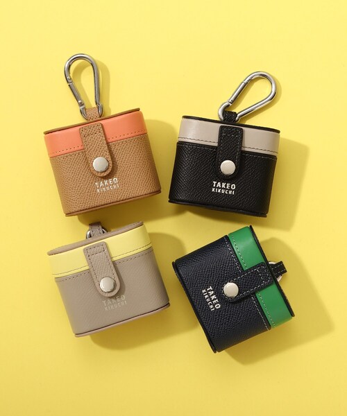 TAKEO KIKUCHI（タケオキクチ）の「◆BOX入り カラビナ付き Bluetoothイヤフォンケース（その他・メンズ・ダークグレー/ブラック/ネイビー/ブラウン系その他・00）」の9枚目の写真